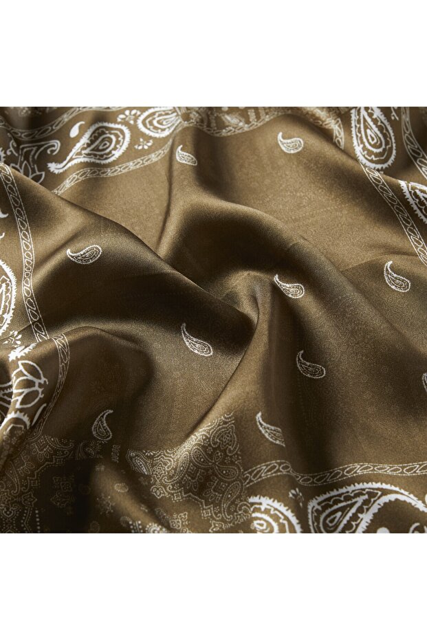 Patchwork Desenli Ipek Mendil Model 02 - 3