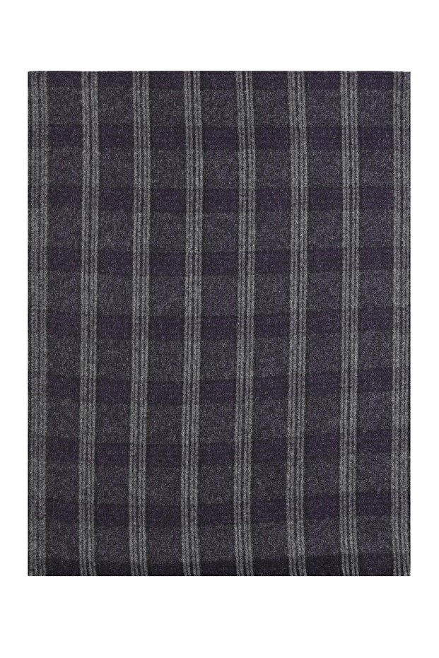 Ekose Mor Atkı & Kaşkol - 2