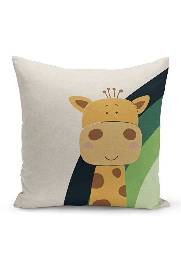 Children's Baby Room Digital Printed Throw Pillow Cover