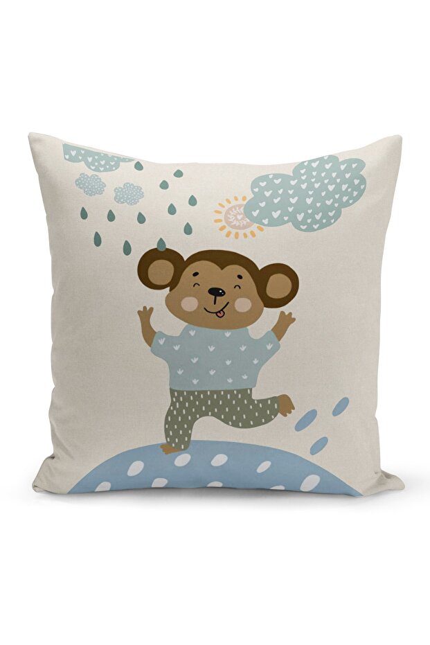 Children's Baby Room Digital Printed Throw Pillow Cover