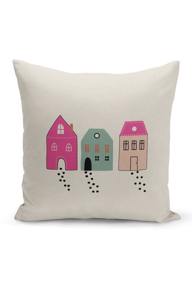 Children's Baby Room Digital Printed Throw Pillow Cover