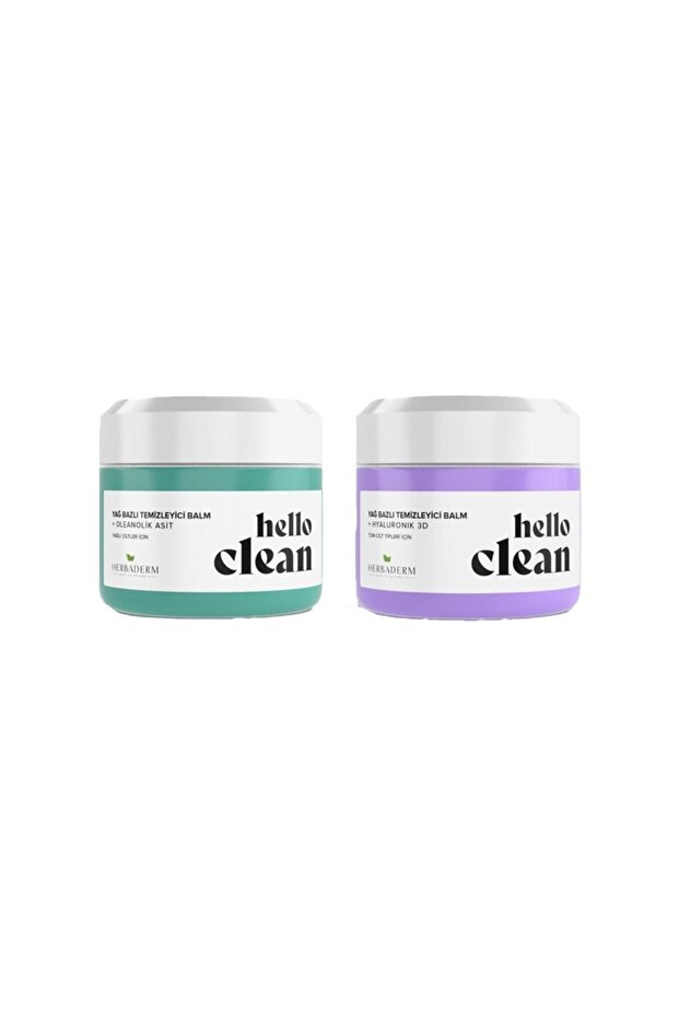 Hello Clean بلسم تنظيف زيتي 100 مل حمض الأوليانوليك والهيالورونيك 30
