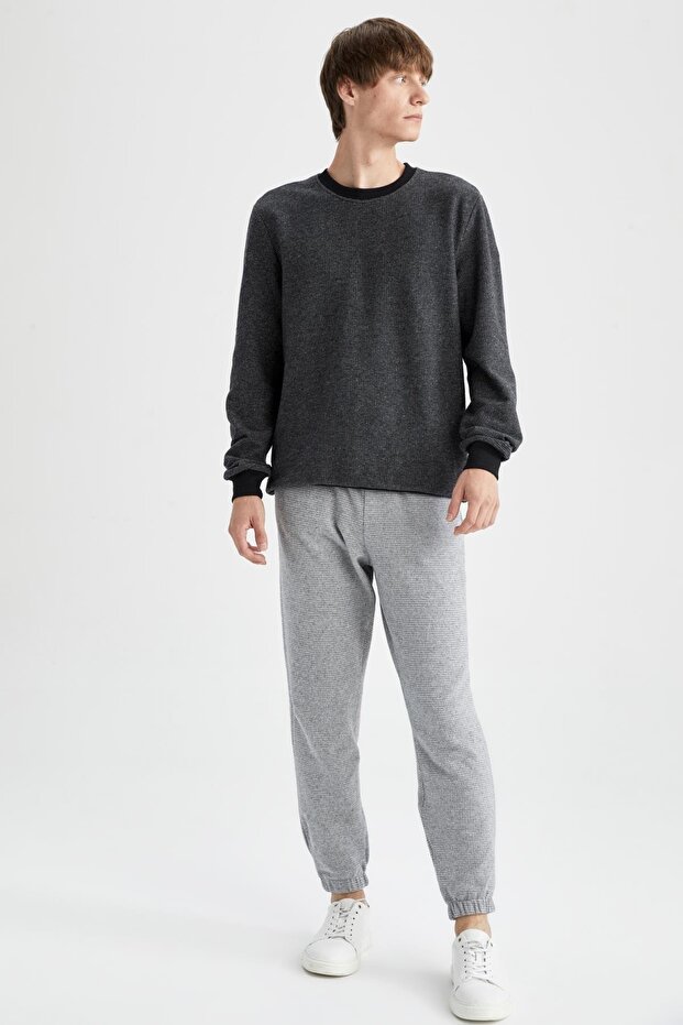 Regular Fit Basic Jogger Eşofman Altı - 3