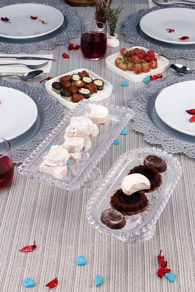 Footed Oval Presentation Rack - Footed Rectangular Presentation Rack - 8