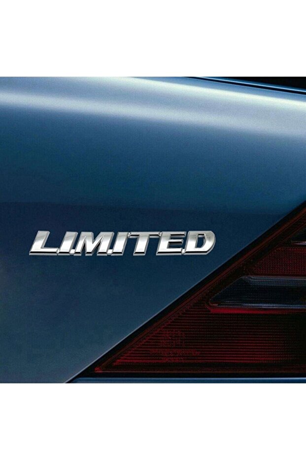 Limited Luggage Fender Abs Chrome Lettering Emblem Logo Car Lettering Logo Badge