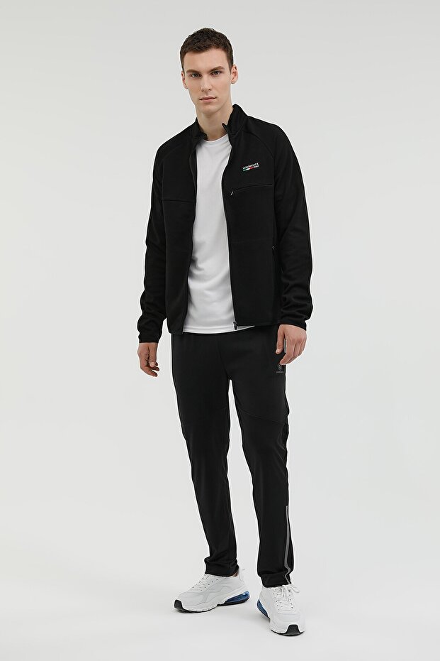 M-numa Track Top 2pr Siyah Erkek Eşofman Üstü - 3