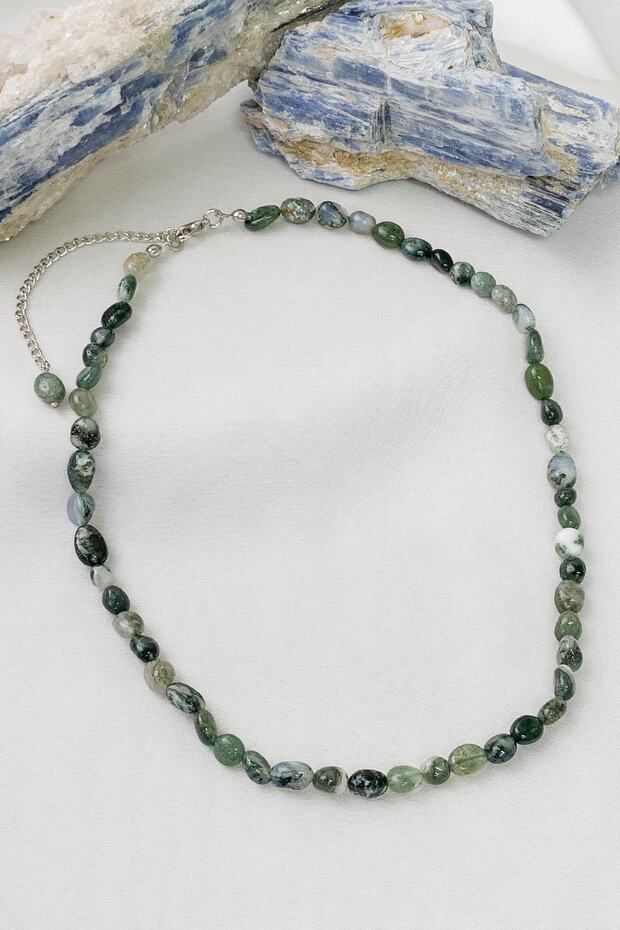 Indian Agate Stone Necklace