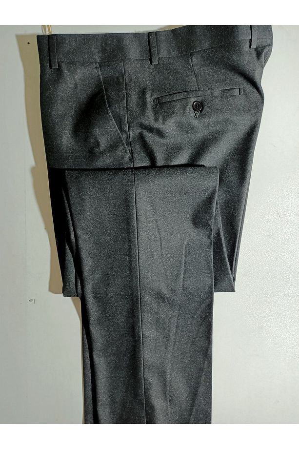 Canteks Flanell Kaşe Yün Kumaş Pantolon - 6