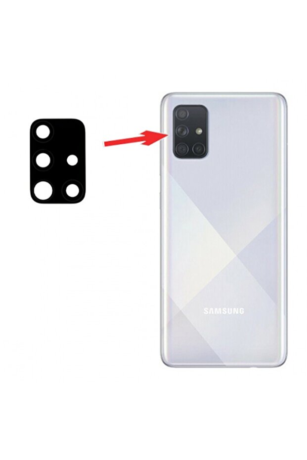 زجاج كاميرا متوافق مع هاتف Samsung Galaxy A51