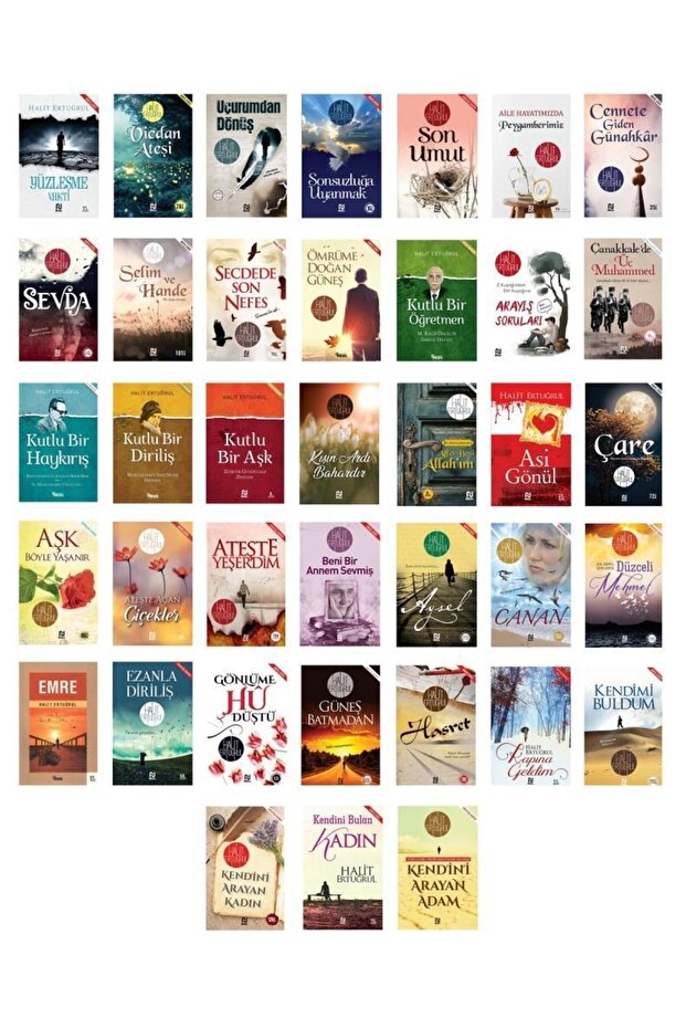 Halit Ertuğrul Seti 38 Kitap