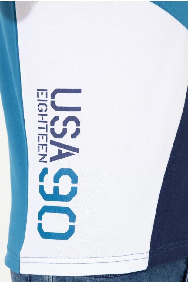 Erkek Petrol Polo Yaka T-shırt - 7