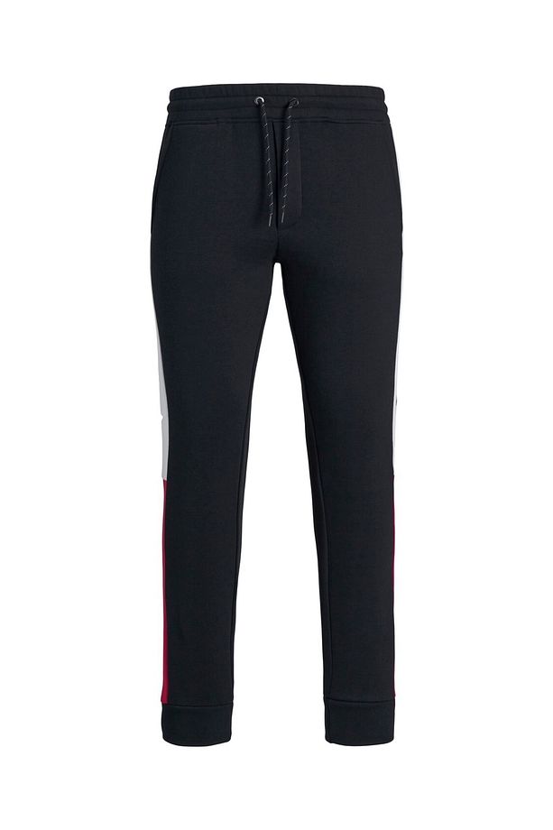 Jack&jones Essentıals	12220850	jjelogo Blockıng Sweat Hood Set Mp Noos Tango Red - 3