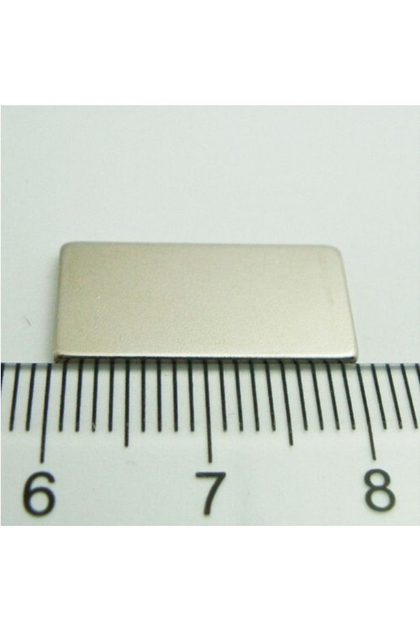 Dikdörtgen Neodyum Mıknatıs 20x10x1,5 Mm (10 Adet Set) - 4