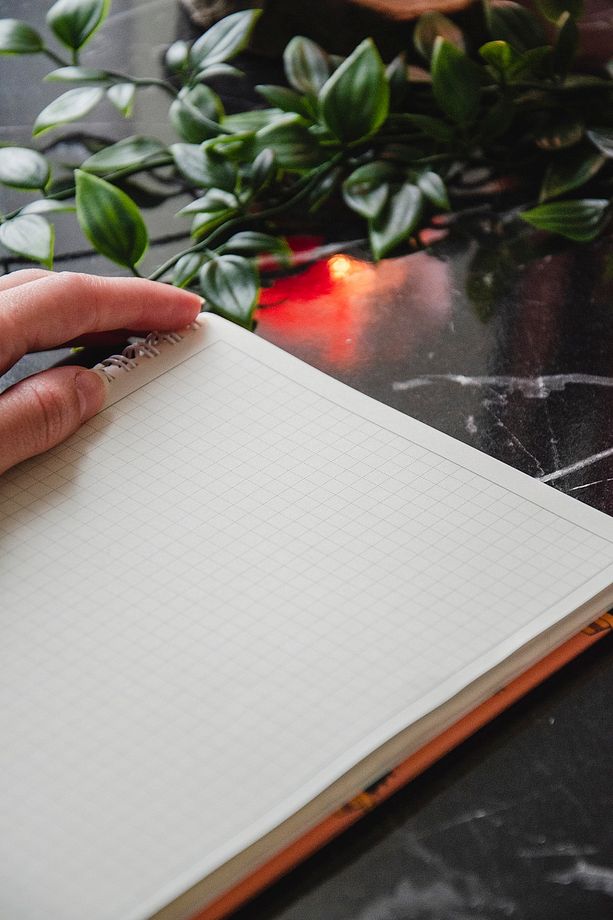 3'lü Sert Kapak Spiralli Kareli Defter Seti - 7