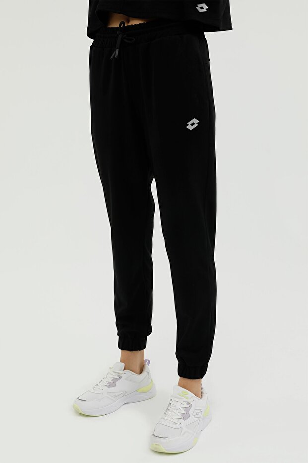W-Sd608 Lıva Jogger 2Pr Black Women's Sweatpants