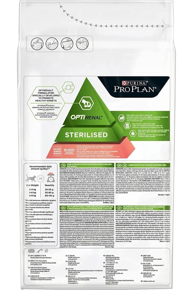 Proplan Sterilised Salmon Somonlu Kısır Kedi Maması 1.5 Kg - 2