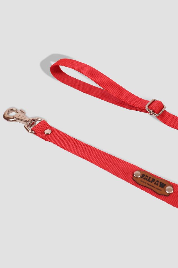 Köpek Göğüs Tasma Seti Ayarlanabilir Gezdirme Kayışı Eller Serbest Kalp Desenli - 8