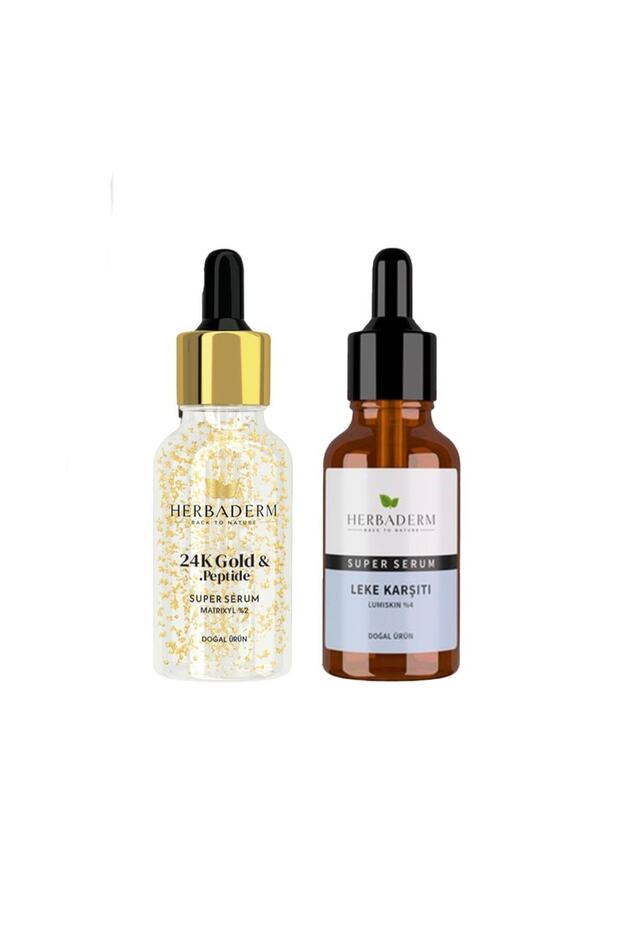 Super Serum 24K Gold & Peptide 30 ml and Anti-Blemish 30 ml