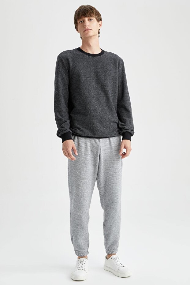Regular Fit Basic Jogger Eşofman Altı - 2
