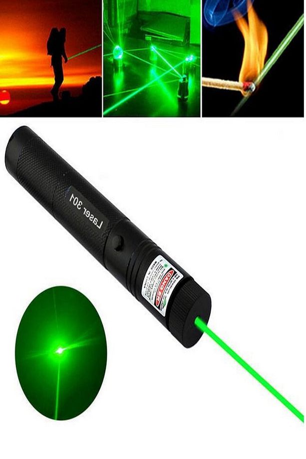 Avcılık Ve Balıkçılık Da Kullanılabilir 15 Kilometreye Kadar Etkili Profesyonel Yeşil Lazer Pointer - 7