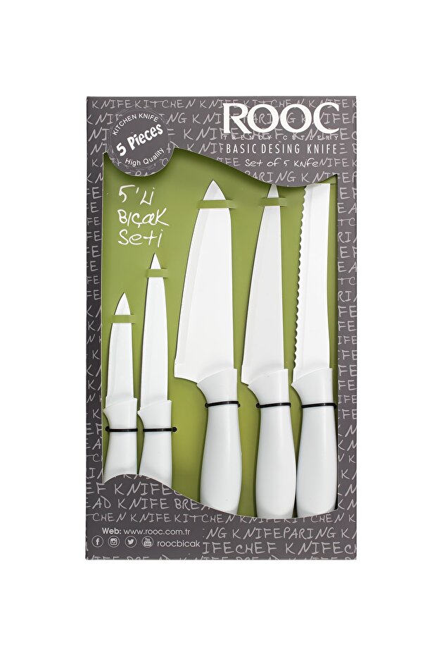 Rooc Basic Design Bıçak Beyaz - 1