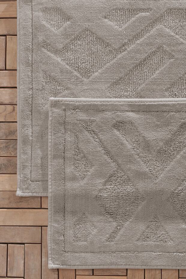 Milo Bath Mat Set - Gray - 2