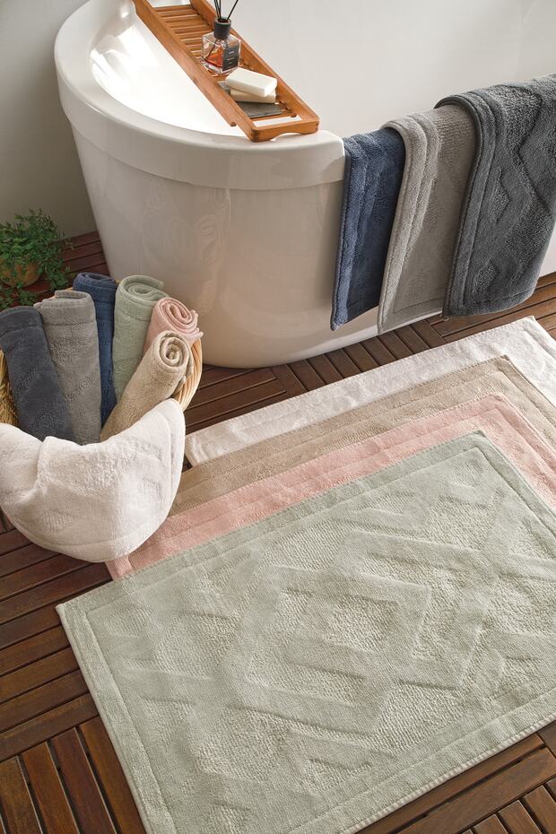 Milo Bath Mat Set - Gray - 4