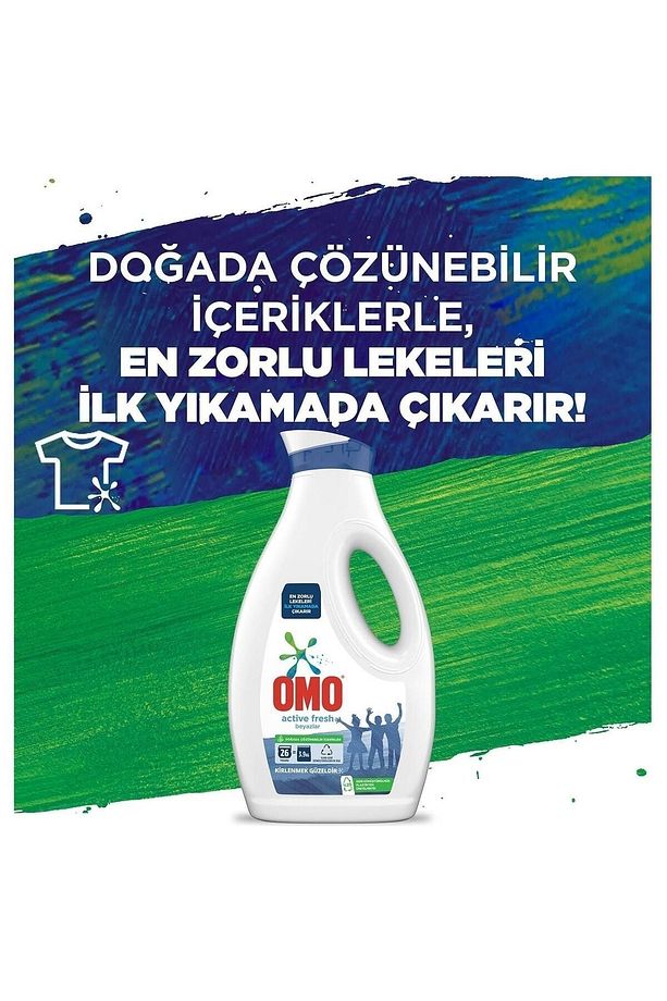 Sıvı Deterjan Active Fresh Beyazlar 26 Yıkama 1690 Ml - 5