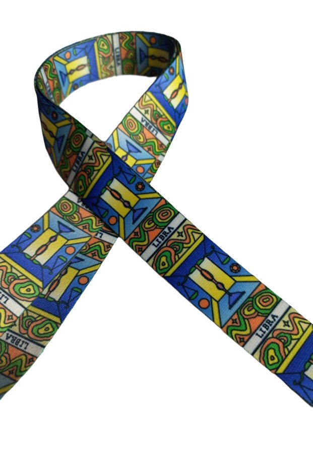 Libra Card Strap Lanyard, Collar Strap Lanyard, Neck Strap and Phone Strap Apparatus, 2 cm