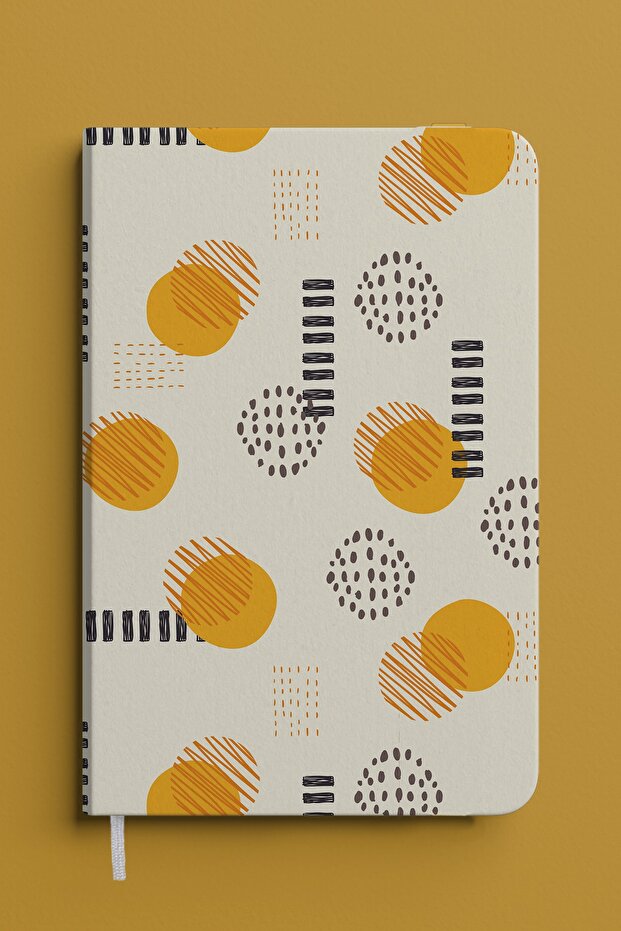 دفتر ملاحظات منقط بغطاء صلب/ جدول أعمال غير مؤرخ - مجلة رصاصة - 4