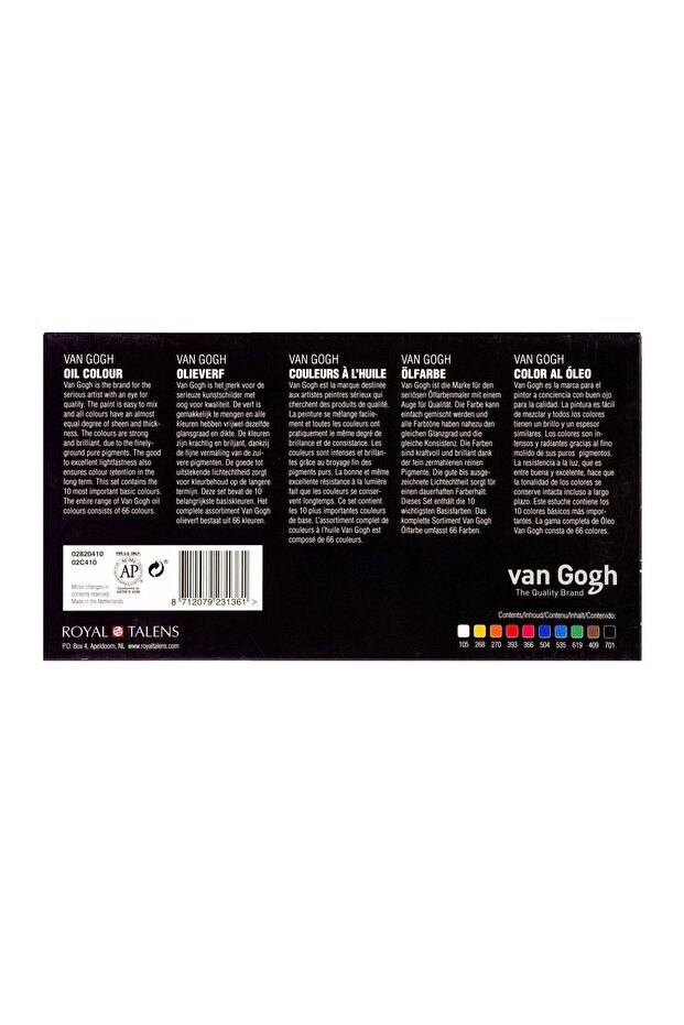 Yağlı Boya Seti Basic Set 10'lu 10x20ml - 4