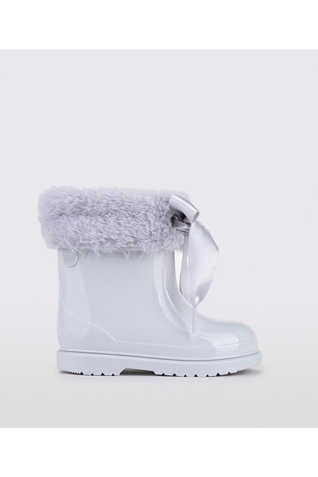 W10258 Bimbi Soft Çocuk Açık Gri Yağmur Çizmesi W10258 - 3