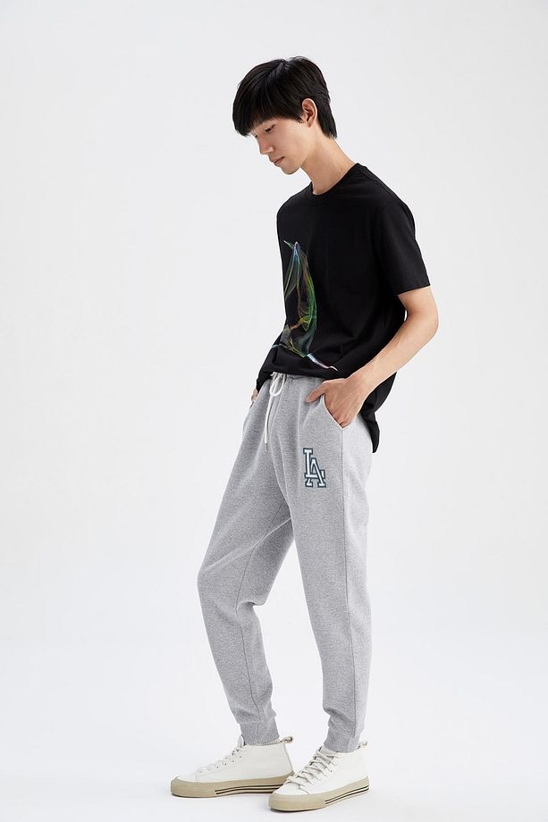 Regular Fit Baskılı Jogger Eşofman Altı - 2