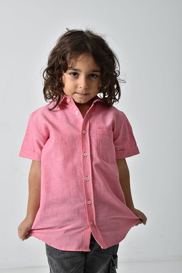 Boy's Basic Oxford Shirt