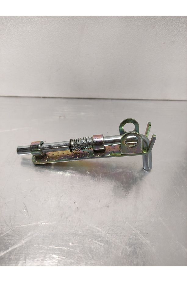 Perforje Demir Kapı Sürgüsü Yaylı 13 Cm - 3