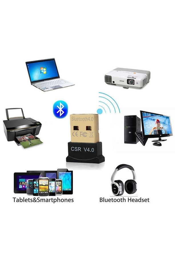 Mini V4.0 Usb Bluetooth Dongle V4.0 Bluetooth Adaptör Csr - 4