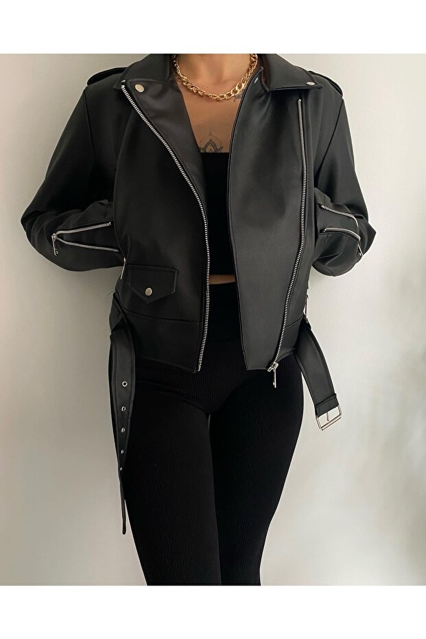 سترة جلدية - 3