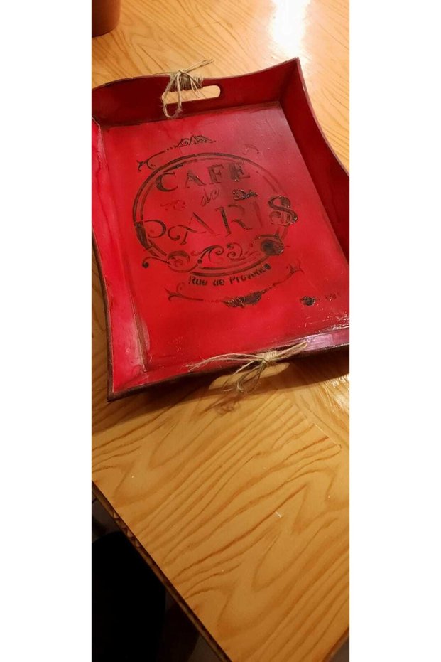 Wooden Painting Tray