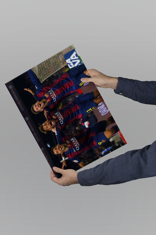 Messi Neymar Suarez Poster - 1