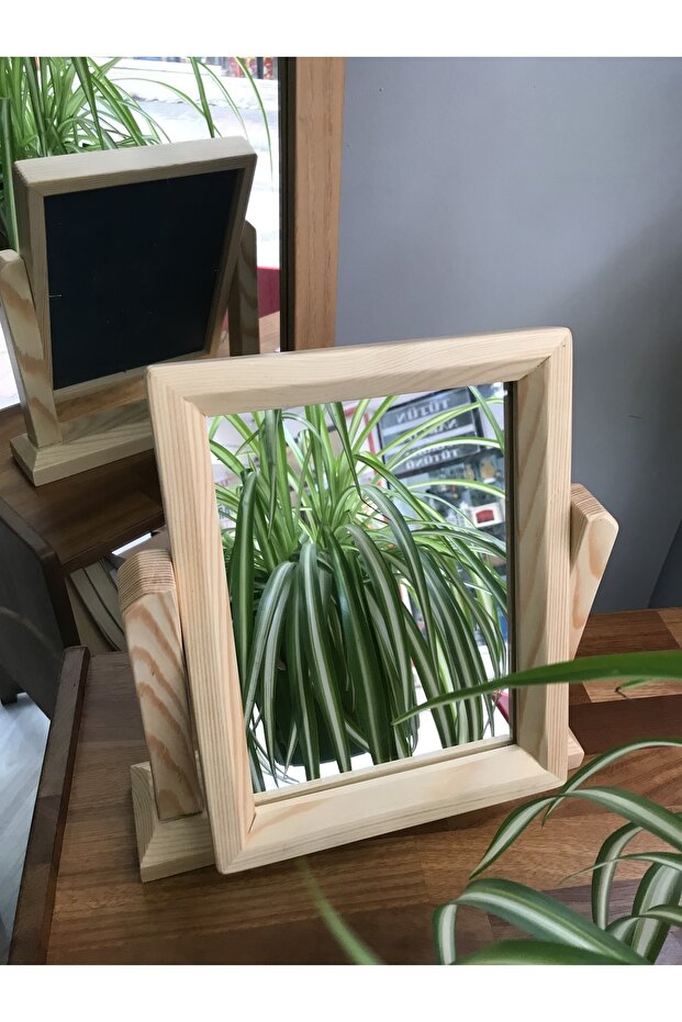 Ahşap Masa Aynası - 1