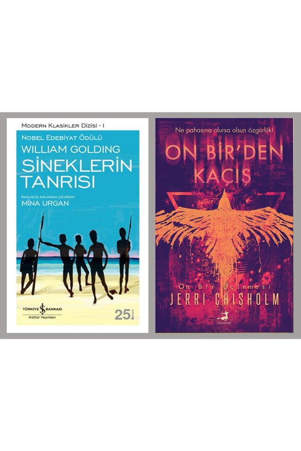 Sineklerin Tanrısı - On Birden Kaçış 2 Kitap Set (Very Readable Dystopian Books)