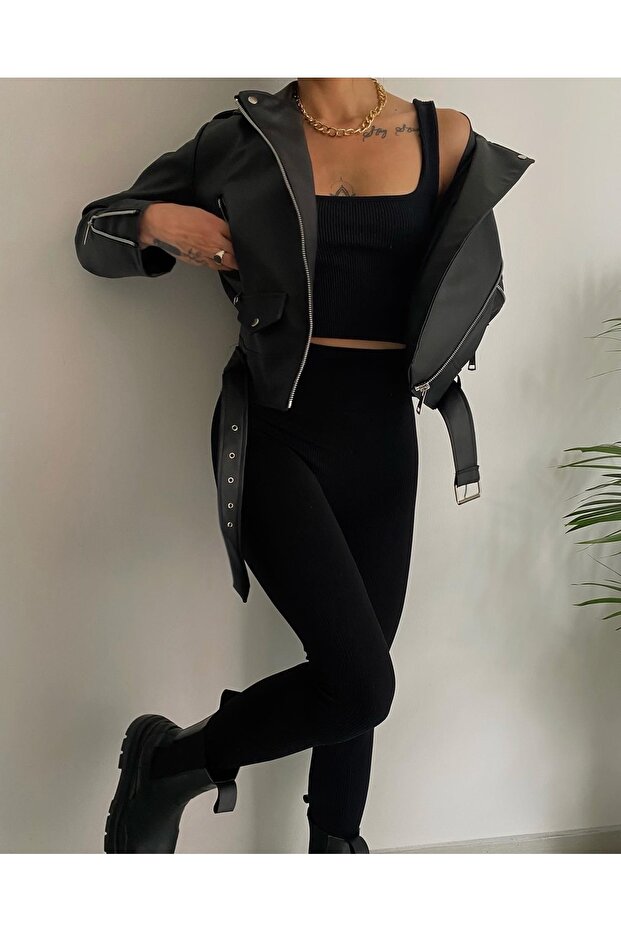 سترة جلدية - 2