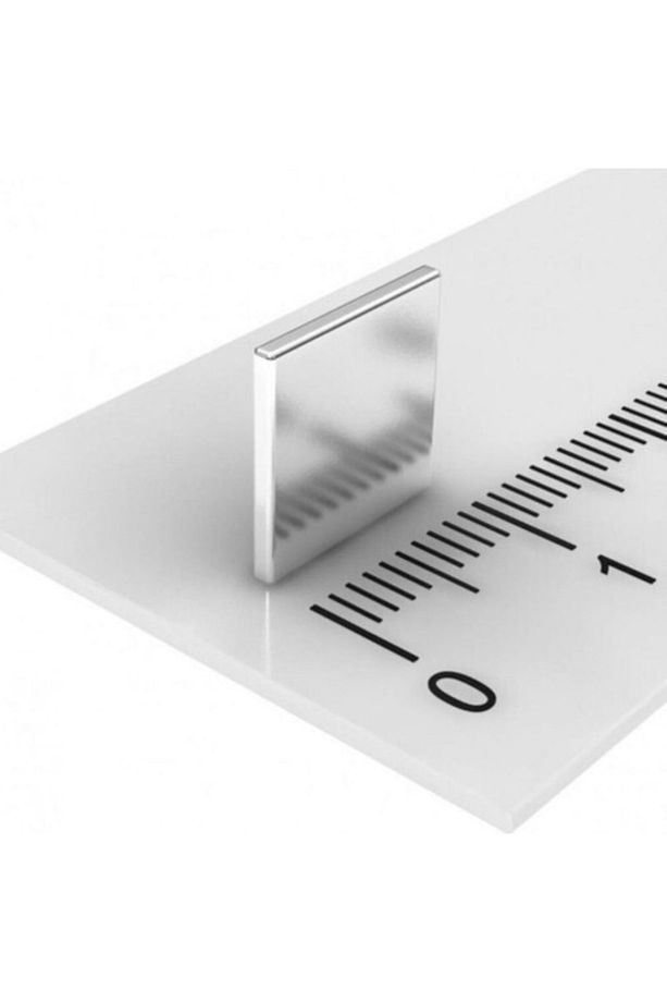 25 Adet, Kare Neodyum Mıknatıs, 10x10x1 Mm, Güçlü Magnet Mıknatıs - 2
