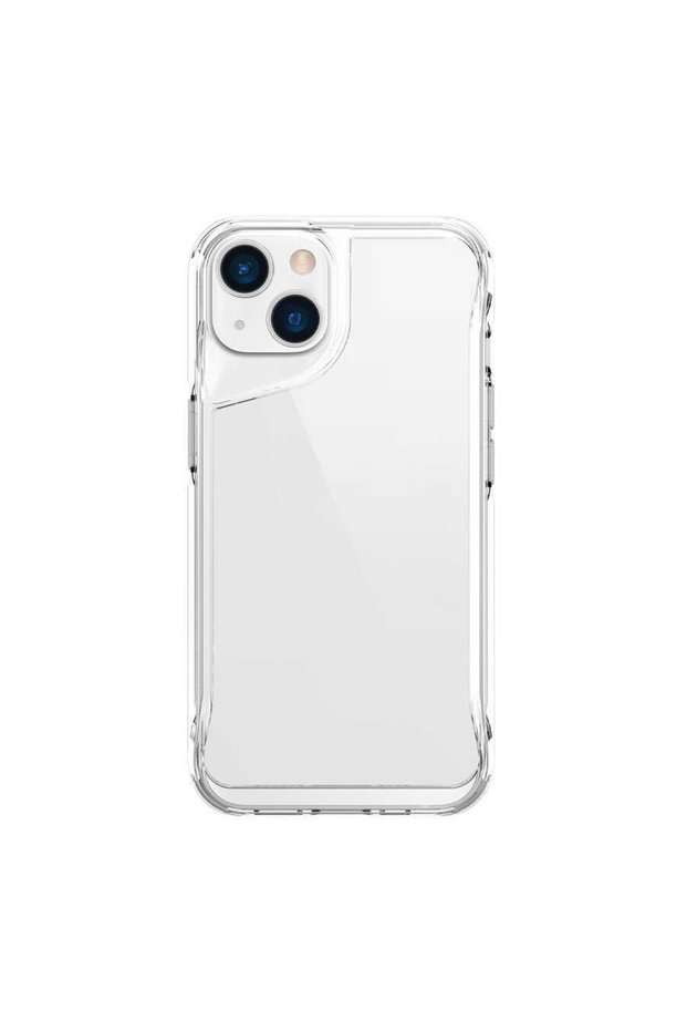 غطاء T-max مصنوع من مادة PC الصلبة بتصميم زاوية وسادة هوائية متوافق مع هاتف Apple Iphone 14 Plus