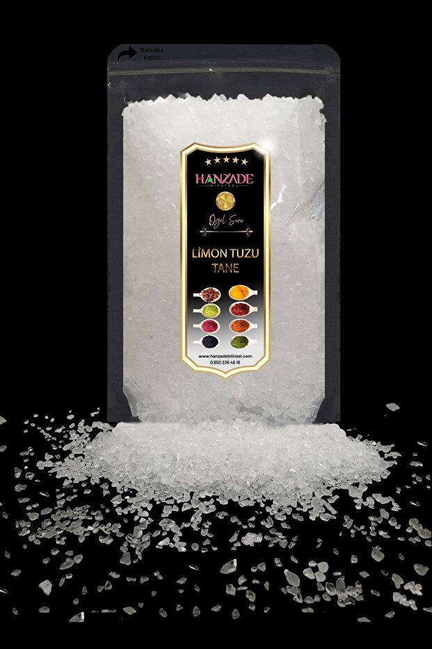 Limon Tuzu Tane Parça 250 Gr - 1