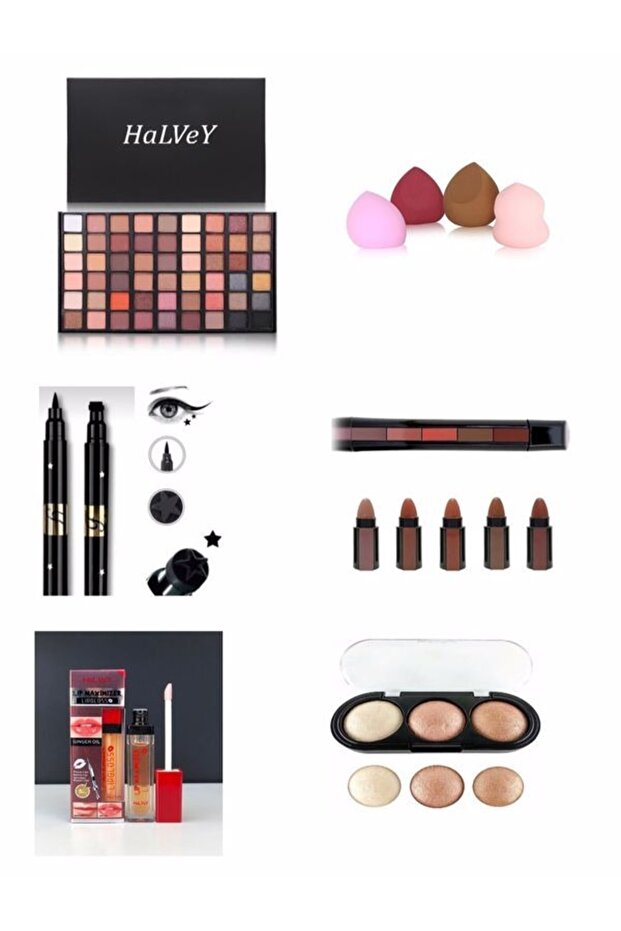 6 Parça Makyaj Seti ( Ekonomik ) - 1