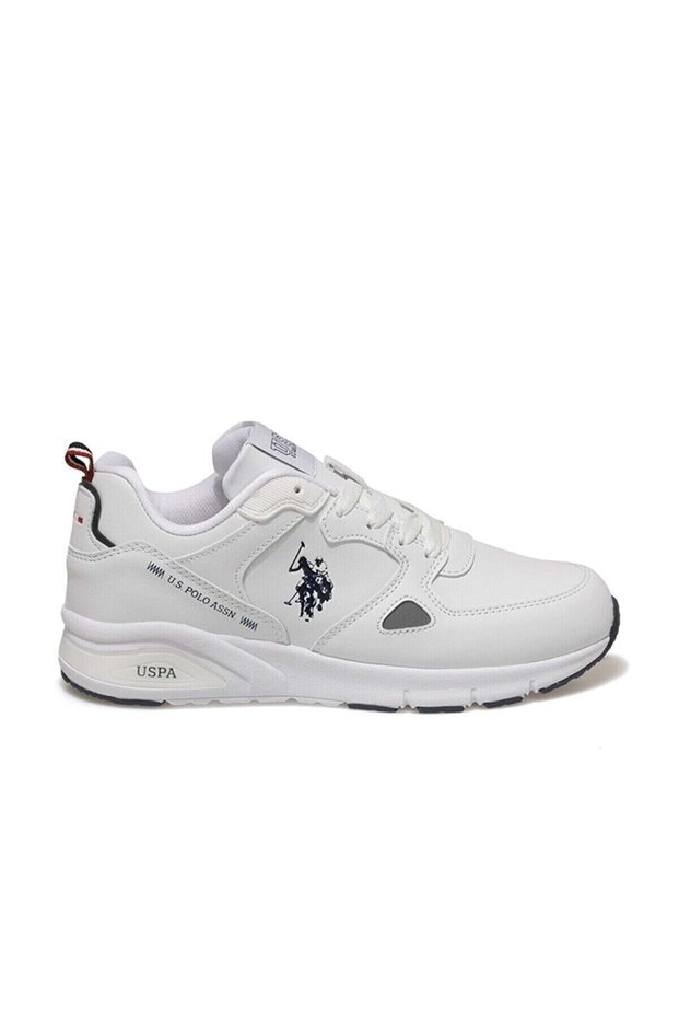 Us Polo Assn Vance White New Season Sports Shoes