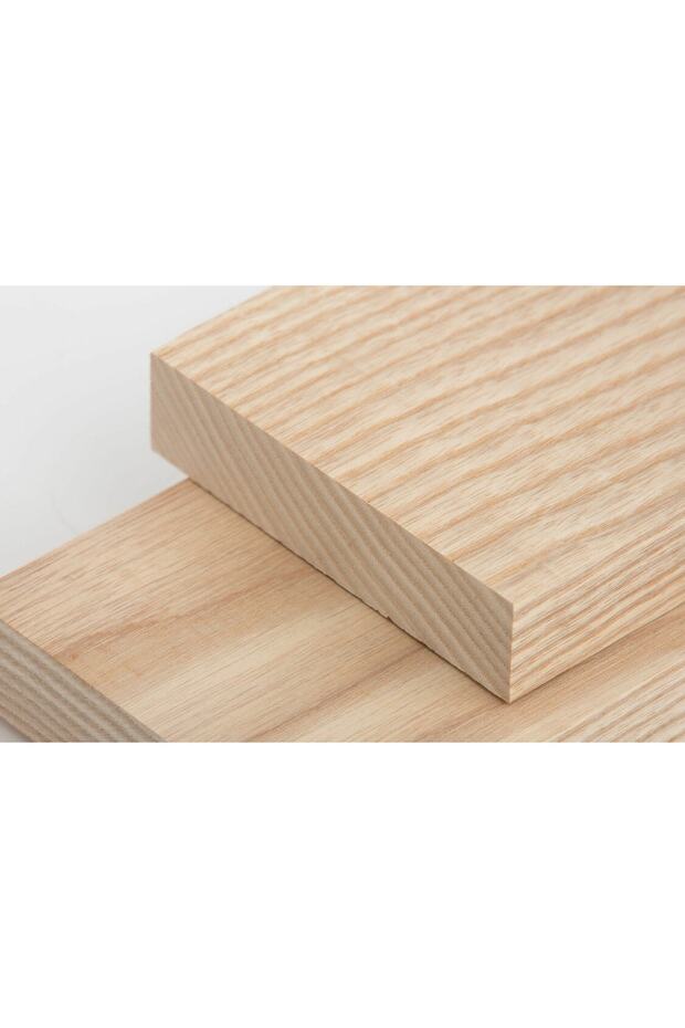 Ecs Ahşap 5x10 Cm X 200 Cm (1 Adet) Dişbudak Çıta Kereste Tahta Ash Timber Taslak - 5