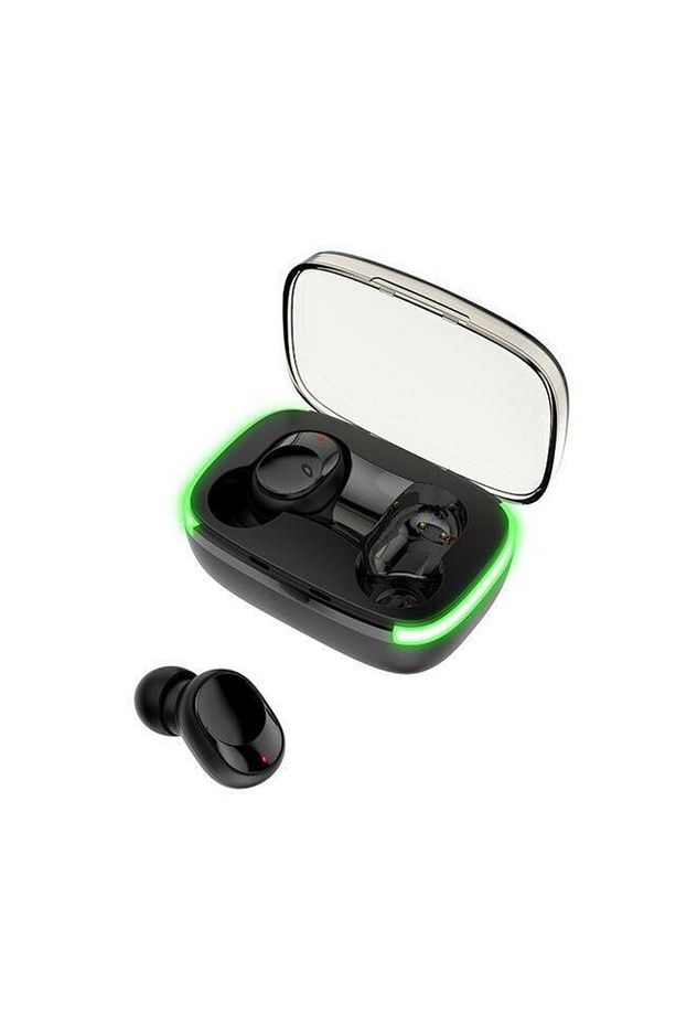 Y60 Tws Bluetooth 5.1 Kulaklık Kablosuz Ios / Android Için Mikrofonlu Kulaklık Siyah - 1