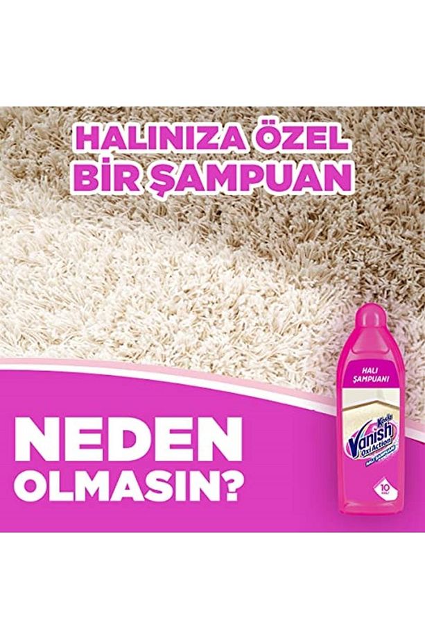 Halı Yıkama Şampuanı 2'li Elde Yıkama Için (2 X 850 Ml) - 3